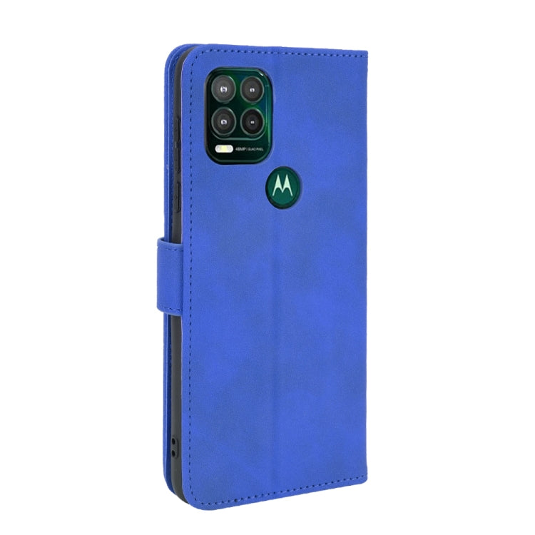 For Motorola Moto G Stylus 5G Solid Color Skin Feel Magnetic Buckle Horizontal Flip Calf Texture PU Leather Case with Holder & Card Slots & Wallet