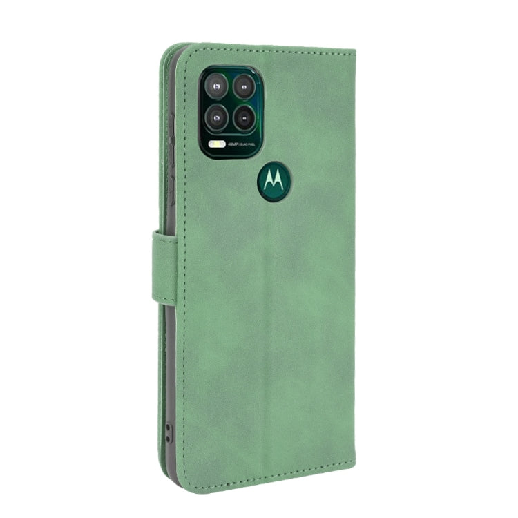 For Motorola Moto G Stylus 5G Solid Color Skin Feel Magnetic Buckle Horizontal Flip Calf Texture PU Leather Case with Holder & Card Slots & Wallet