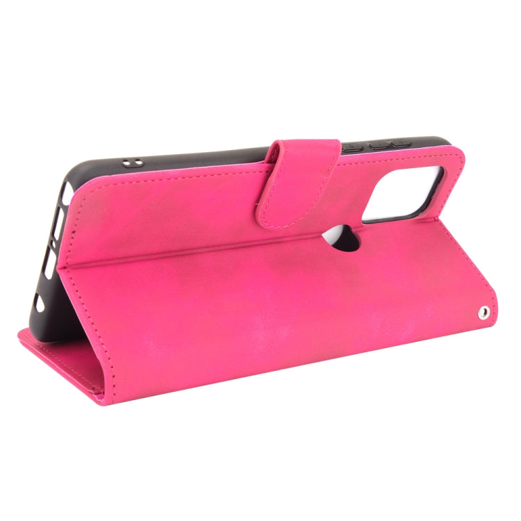 For Motorola Moto G Stylus 5G Solid Color Skin Feel Magnetic Buckle Horizontal Flip Calf Texture PU Leather Case with Holder & Card Slots & Wallet