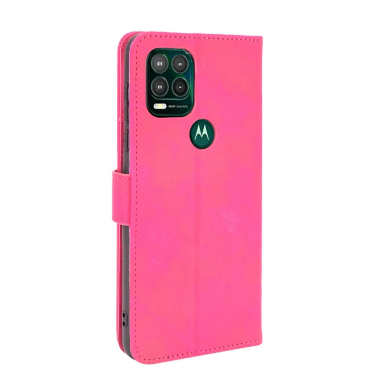 For Motorola Moto G Stylus 5G Solid Color Skin Feel Magnetic Buckle Horizontal Flip Calf Texture PU Leather Case with Holder & Card Slots & Wallet