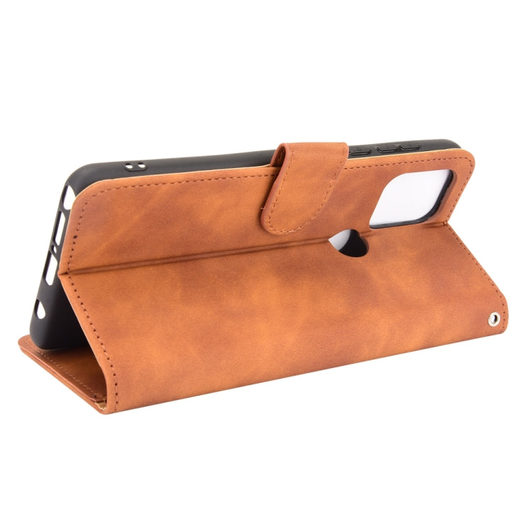 For Motorola Moto G Stylus 5G Solid Color Skin Feel Magnetic Buckle Horizontal Flip Calf Texture PU Leather Case with Holder & Card Slots & Wallet