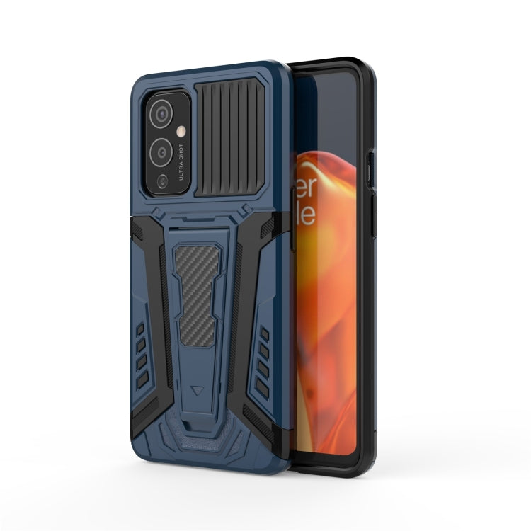 For OnePlus 9 War Chariot Series Armor All-inclusive Shockproof PC + TPU Protective Case with Invisible Holder