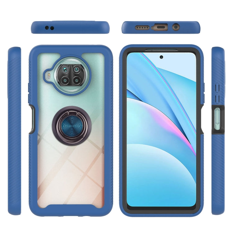 For Xiaomi Mi 10T Lite Starry Sky Solid Color Series Shockproof PC + TPU Protective Case with Ring Holder & Magnetic Function