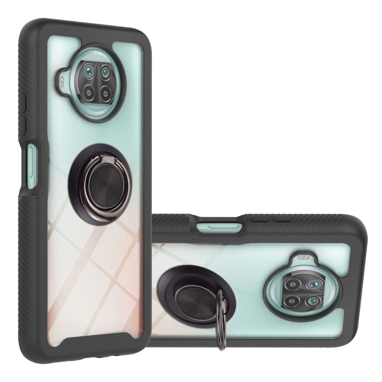 For Xiaomi Mi 10T Lite Starry Sky Solid Color Series Shockproof PC + TPU Protective Case with Ring Holder & Magnetic Function