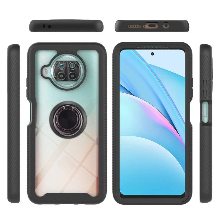 For Xiaomi Mi 10T Lite Starry Sky Solid Color Series Shockproof PC + TPU Protective Case with Ring Holder & Magnetic Function