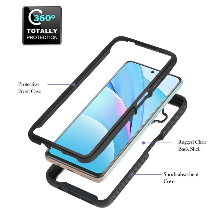 For Xiaomi Mi 10T Lite Starry Sky Solid Color Series Shockproof PC + TPU Protective Case with Ring Holder & Magnetic Function