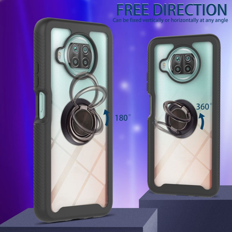 For Xiaomi Mi 10T Lite Starry Sky Solid Color Series Shockproof PC + TPU Protective Case with Ring Holder & Magnetic Function