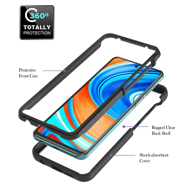 For Xiaomi Redmi Note 9S / Redmi Note 9 Pro / Redmi Note 9 Pro Max Starry Sky Solid Color Series Shockproof PC + TPU Protective Case with Ring Holder & Magnetic Function