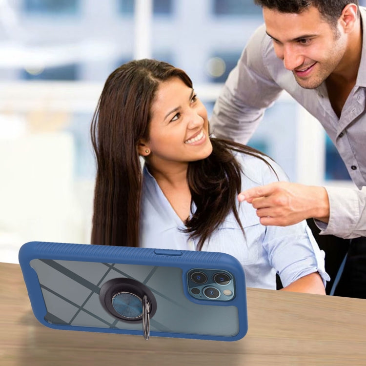 For Xiaomi Redmi Note 10 Starry Sky Solid Color Series Shockproof PC + TPU Protective Case with Ring Holder & Magnetic Function