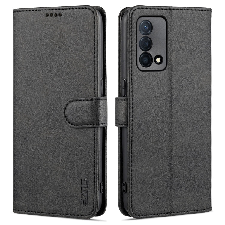 For OPPO K9 AZNS Skin Feel Calf Texture Horizontal Flip Leather Case with Card Slots & Holder & Wallet