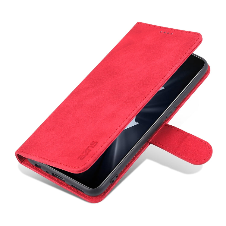 For OPPO K9 AZNS Skin Feel Calf Texture Horizontal Flip Leather Case with Card Slots & Holder & Wallet