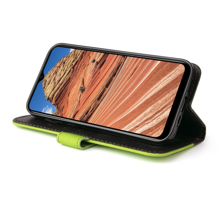 For vivo Y20 / Y20i / Y20s / Y12s / Y30 China Business Stitching-Color Horizontal Flip PU Leather Case with Holder & Card Slots & Photo Frame