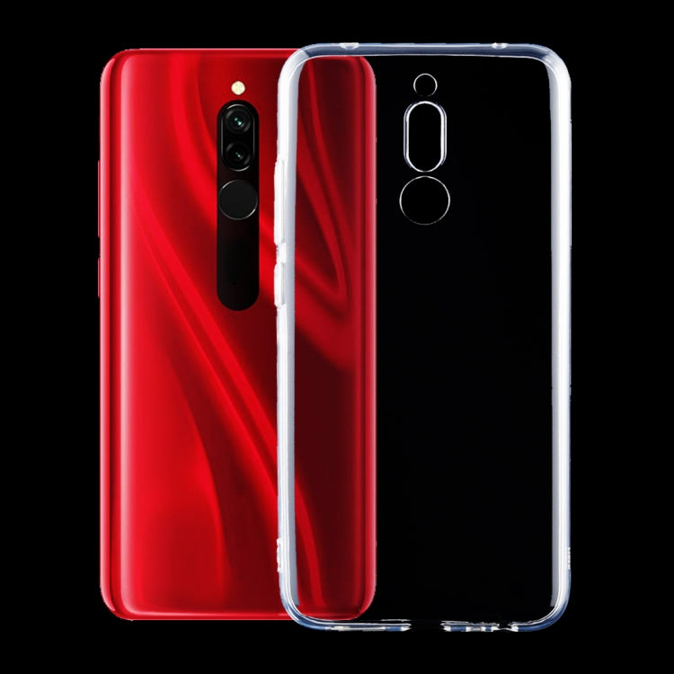 For Xiaomi Redmi 8 0.75mm Ultra Thin Transparent TPU Case