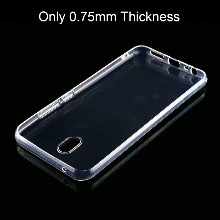 For Xiaomi Redmi 8A 0.75mm Ultra Thin Transparent TPU Case