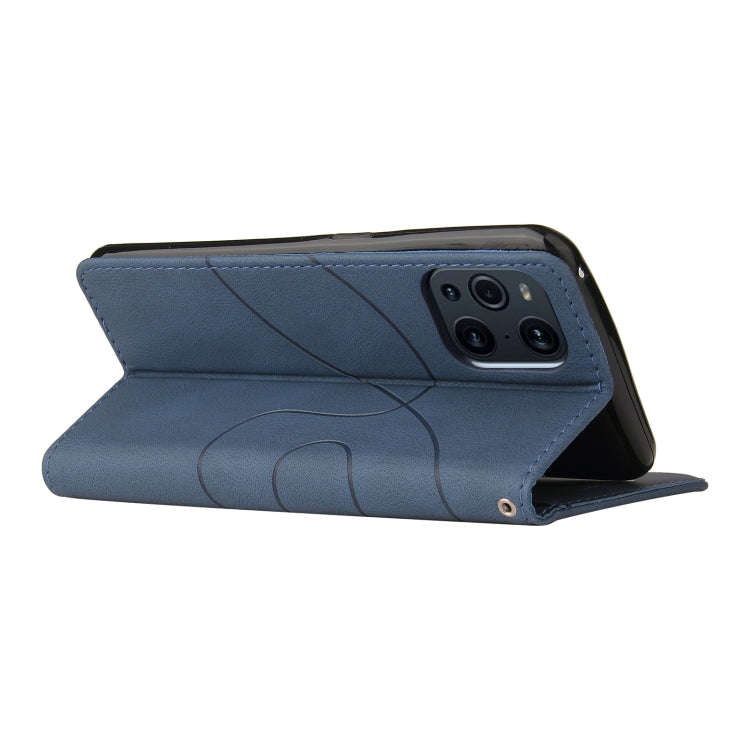 For OPPO Find X3 / Find X3 Pro Dual-color Splicing Horizontal Flip PU Leather Case with Holder & Card Slots & Wallet