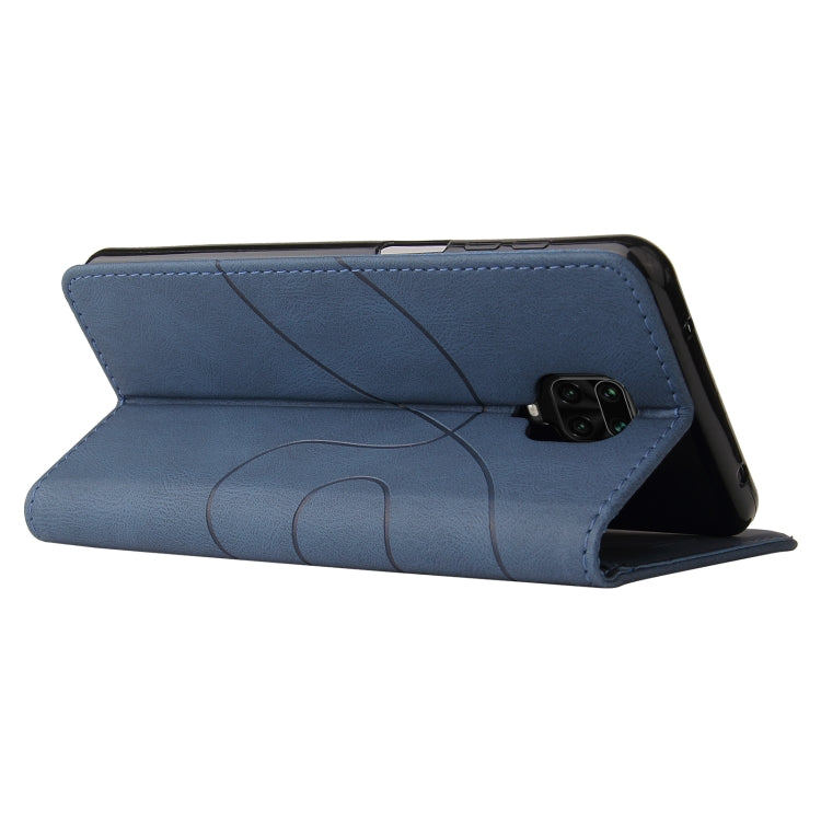 For Xiaomi Redmi Note 9 Pro / Note 9 Pro Max Dual-color Splicing Horizontal Flip PU Leather Case with Holder & Card Slots & Wallet