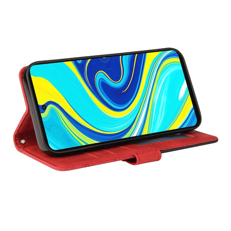 For Xiaomi Redmi Note 9 Pro / Note 9 Pro Max Dual-color Splicing Horizontal Flip PU Leather Case with Holder & Card Slots & Wallet