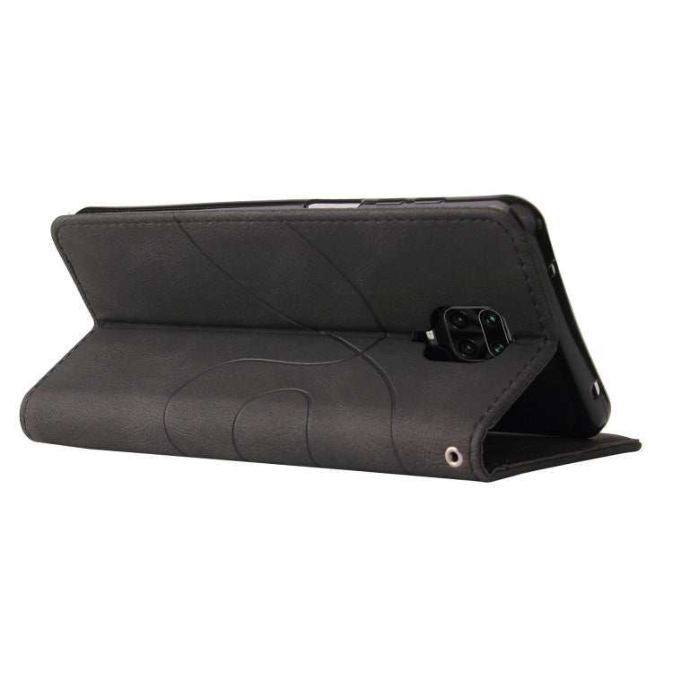 For Xiaomi Redmi Note 9 Pro / Note 9 Pro Max Dual-color Splicing Horizontal Flip PU Leather Case with Holder & Card Slots & Wallet