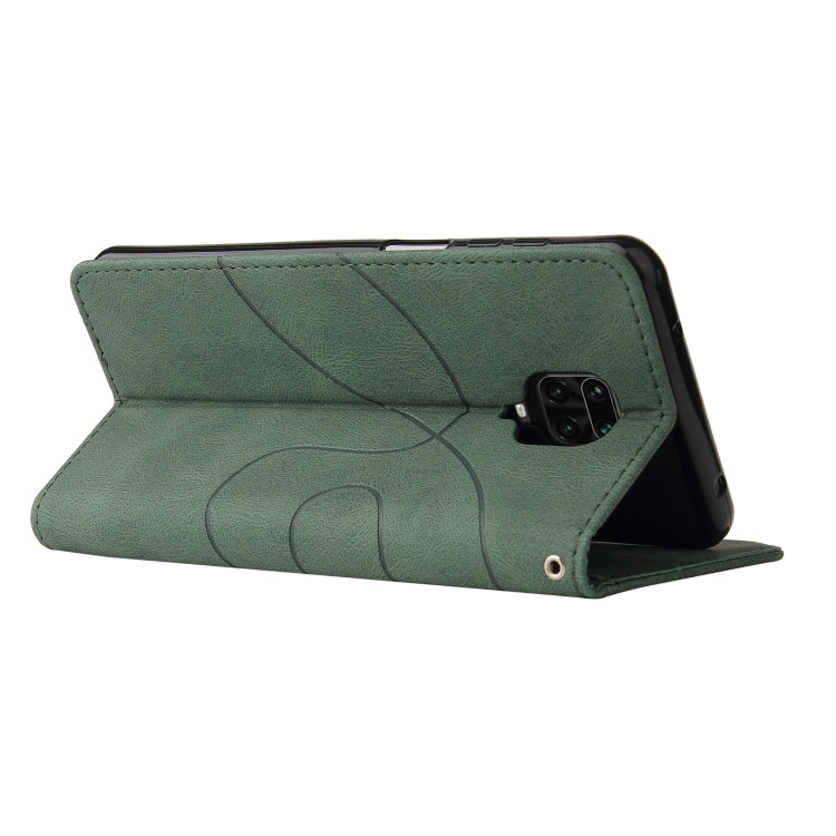 For Xiaomi Redmi Note 9 Pro / Note 9 Pro Max Dual-color Splicing Horizontal Flip PU Leather Case with Holder & Card Slots & Wallet