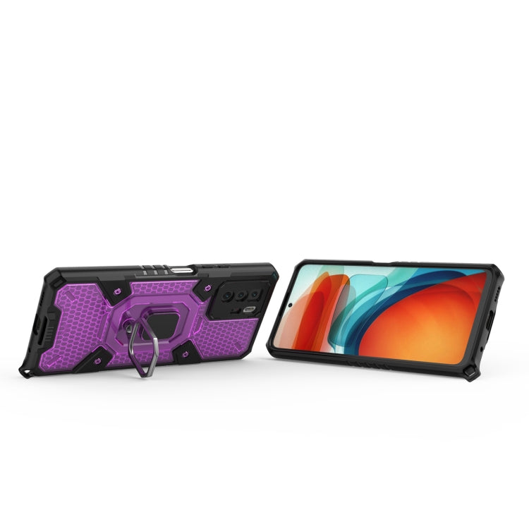 For Xiaomi Redmi Note 10 Pro 5G Space PC + TPU Ring Holder Protective Case