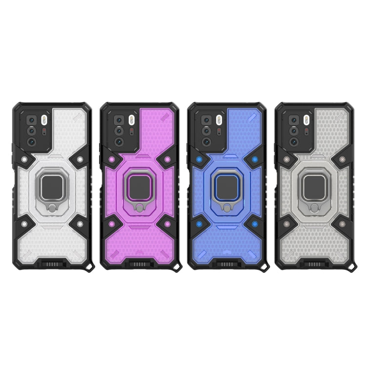 For Xiaomi Redmi Note 10 Pro 5G Space PC + TPU Ring Holder Protective Case