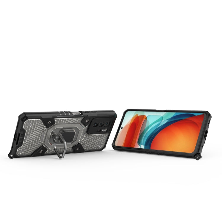 For Xiaomi Redmi Note 10 Pro 5G Space PC + TPU Ring Holder Protective Case