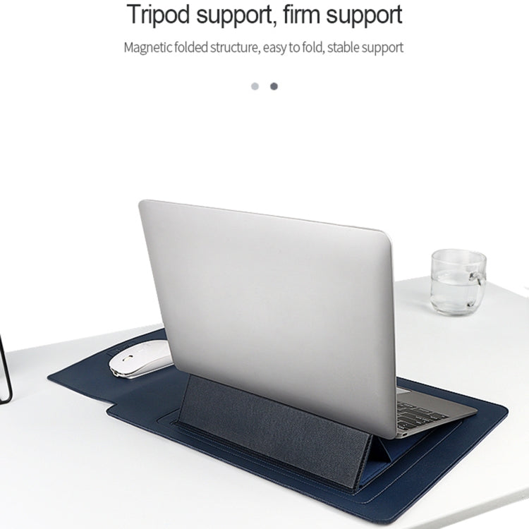 PU06 3 in 1 PU Multifunctional Laptop Bag, Size:14.1-15.4 inch