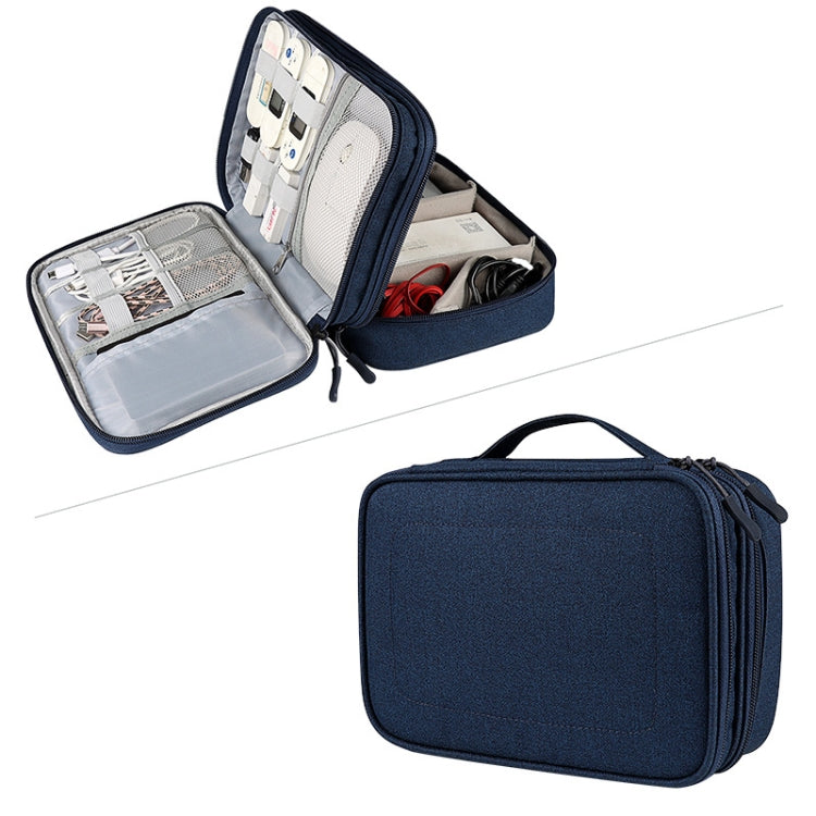 SM02S Double-layer Multifunctional Digital Accessory Storage Bag