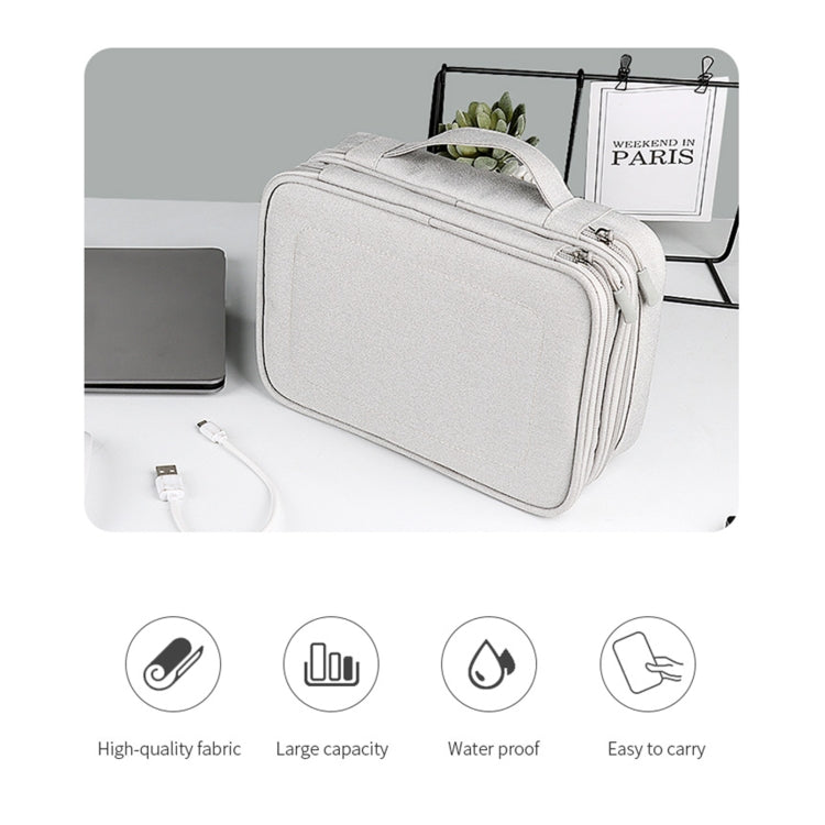 SM02S Double-layer Multifunctional Digital Accessory Storage Bag