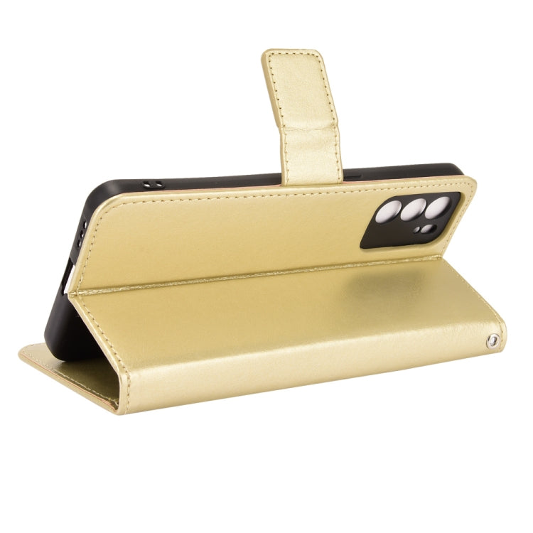 For OPPO Reno6 5G Crazy Horse Texture Horizontal Flip Leather Case with Holder & Card Slots & Lanyard