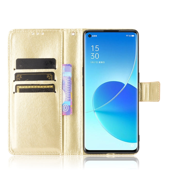 For OPPO Reno6 Pro+ 5G Crazy Horse Texture Horizontal Flip Leather Case with Holder & Card Slots & Lanyard