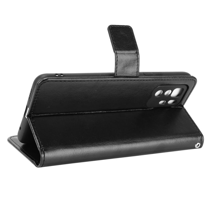 For Xiaomi Redmi Note 10 Pro 5G/Poco X3 GT Crazy Horse Texture Horizontal Flip Leather Case with Holder & Card Slots & Lanyard