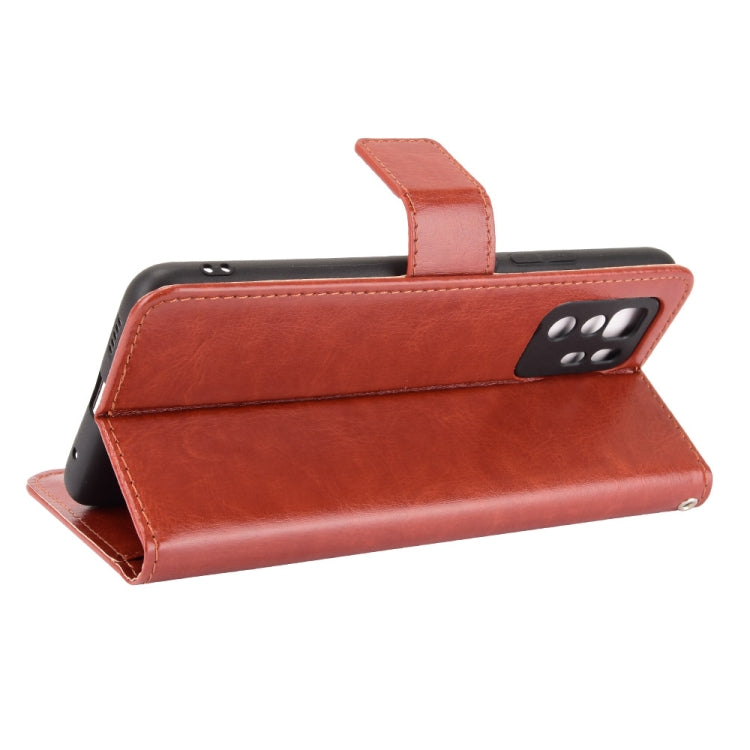 For Xiaomi Redmi Note 10 Pro 5G/Poco X3 GT Crazy Horse Texture Horizontal Flip Leather Case with Holder & Card Slots & Lanyard