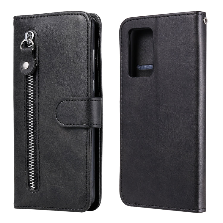 For OPPO Reno6 5G Fashion Calf Texture Zipper Horizontal Flip Leather Case with Holder & Card Slots & Wallet