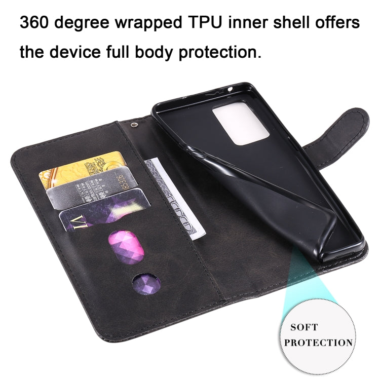 For OPPO Reno6 5G Fashion Calf Texture Zipper Horizontal Flip Leather Case with Holder & Card Slots & Wallet