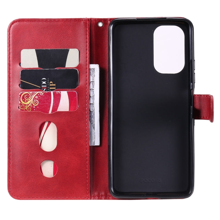 For Xiaomi Redmi K40 Fashion Calf Texture Zipper Horizontal Flip Leather Case with Holder & Card Slots & Wallet