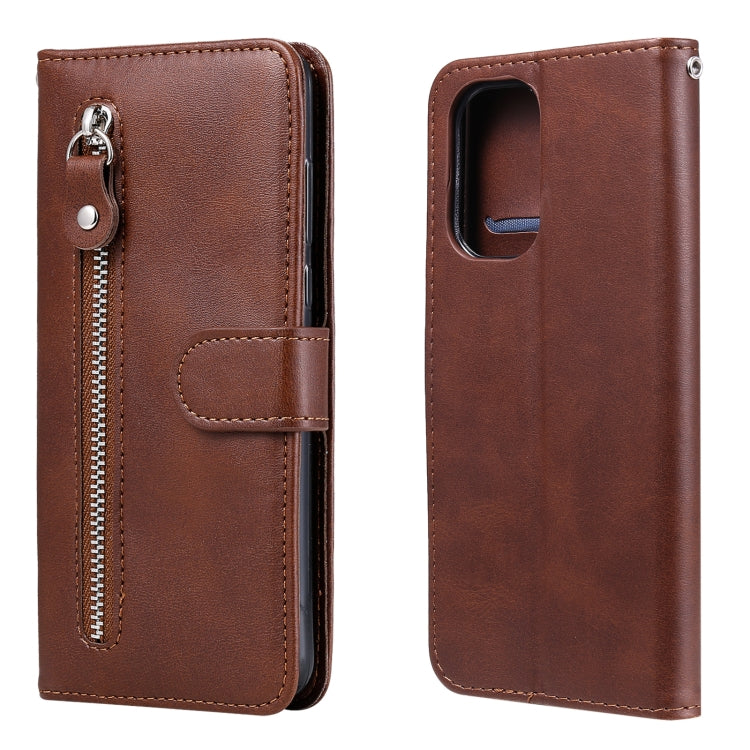 For Xiaomi Redmi K40 Fashion Calf Texture Zipper Horizontal Flip Leather Case with Holder & Card Slots & Wallet