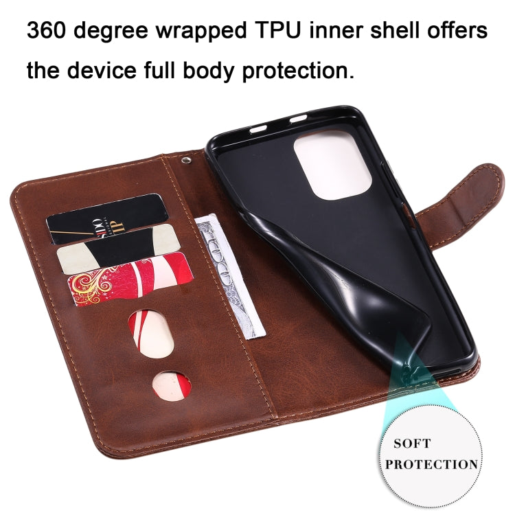 For Xiaomi Redmi K40 Fashion Calf Texture Zipper Horizontal Flip Leather Case with Holder & Card Slots & Wallet