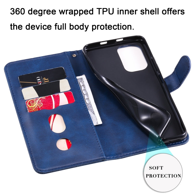 For Xiaomi Redmi K40 Fashion Calf Texture Zipper Horizontal Flip Leather Case with Holder & Card Slots & Wallet