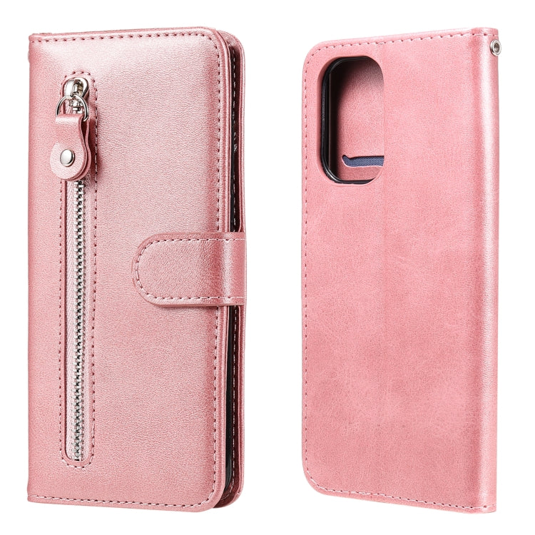 For Xiaomi Redmi K40 Fashion Calf Texture Zipper Horizontal Flip Leather Case with Holder & Card Slots & Wallet