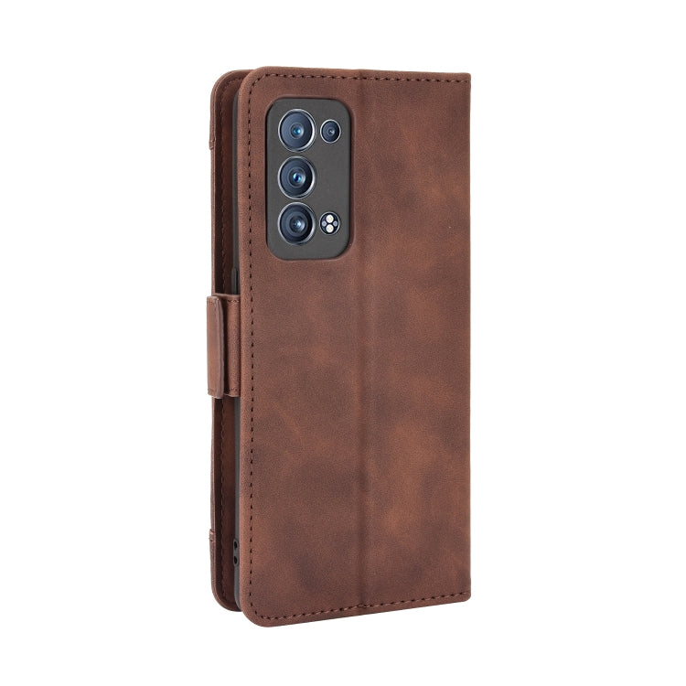 For OPPO Reno6 Pro+ 5G Skin Feel Calf Pattern Horizontal Flip Leather Case with Holder & Card Slots & Photo Frame