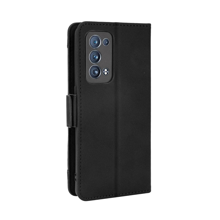 For OPPO Reno6 Pro+ 5G Skin Feel Calf Pattern Horizontal Flip Leather Case with Holder & Card Slots & Photo Frame