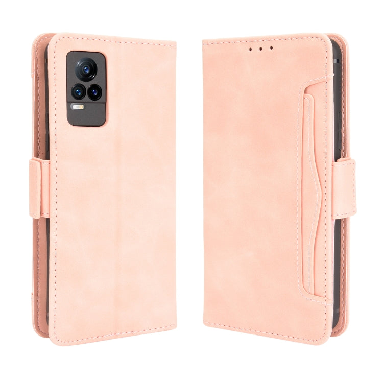 For vivo V21e 4G / Y73 2021 Skin Feel Calf Pattern Horizontal Flip Leather Case with Holder & Card Slots & Photo Frame
