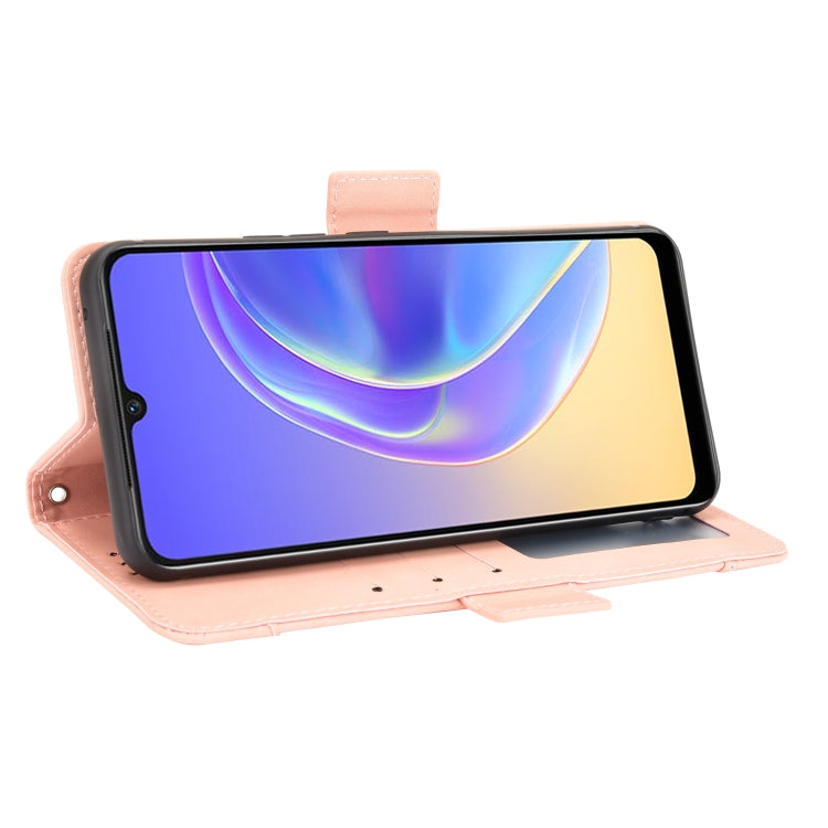 For vivo V21e 4G / Y73 2021 Skin Feel Calf Pattern Horizontal Flip Leather Case with Holder & Card Slots & Photo Frame