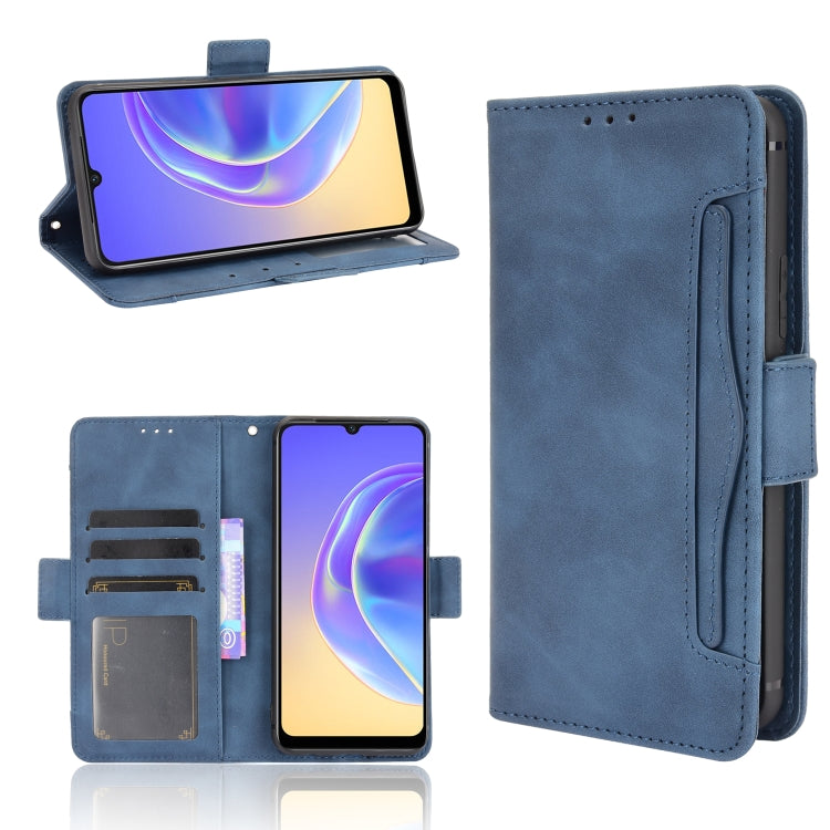 For vivo V21e 4G / Y73 2021 Skin Feel Calf Pattern Horizontal Flip Leather Case with Holder & Card Slots & Photo Frame
