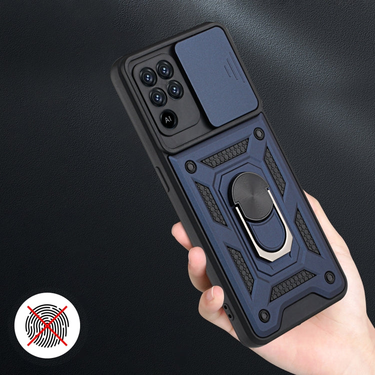 For OPPO A94 Sliding Camera Cover Design TPU+PC Protective Case