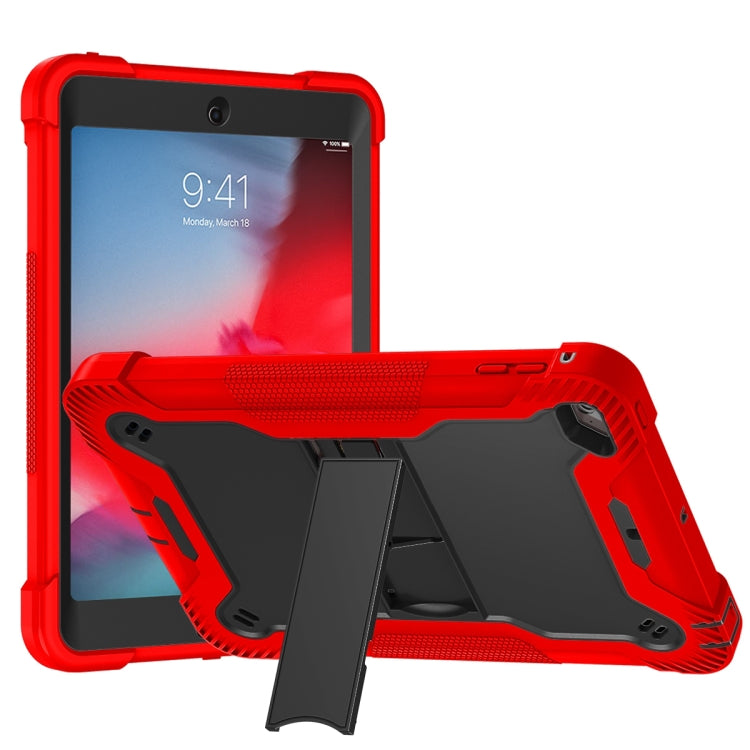 Silicone + PC Shockproof Protective Case with Holder For iPad mini (2019) / mini 4
