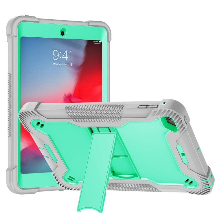 Silicone + PC Shockproof Protective Case with Holder For iPad mini (2019) / mini 4