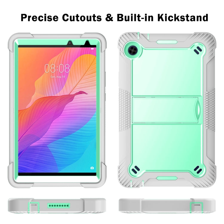 For Huawei MatePad T8 Silicone + PC Shockproof Protective Case with Holder