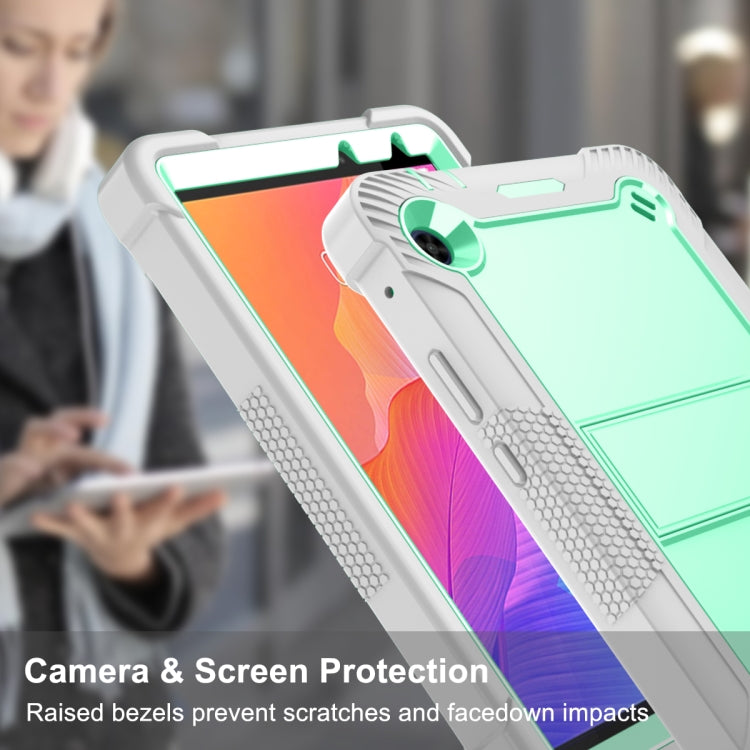 For Huawei MatePad T8 Silicone + PC Shockproof Protective Case with Holder